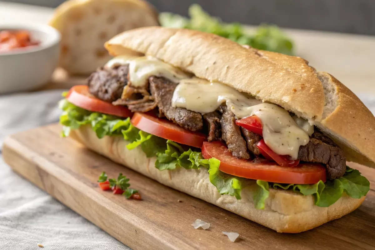 Cheesesteak Hoagies