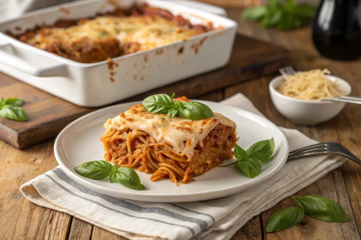 Spaghetti Casserole